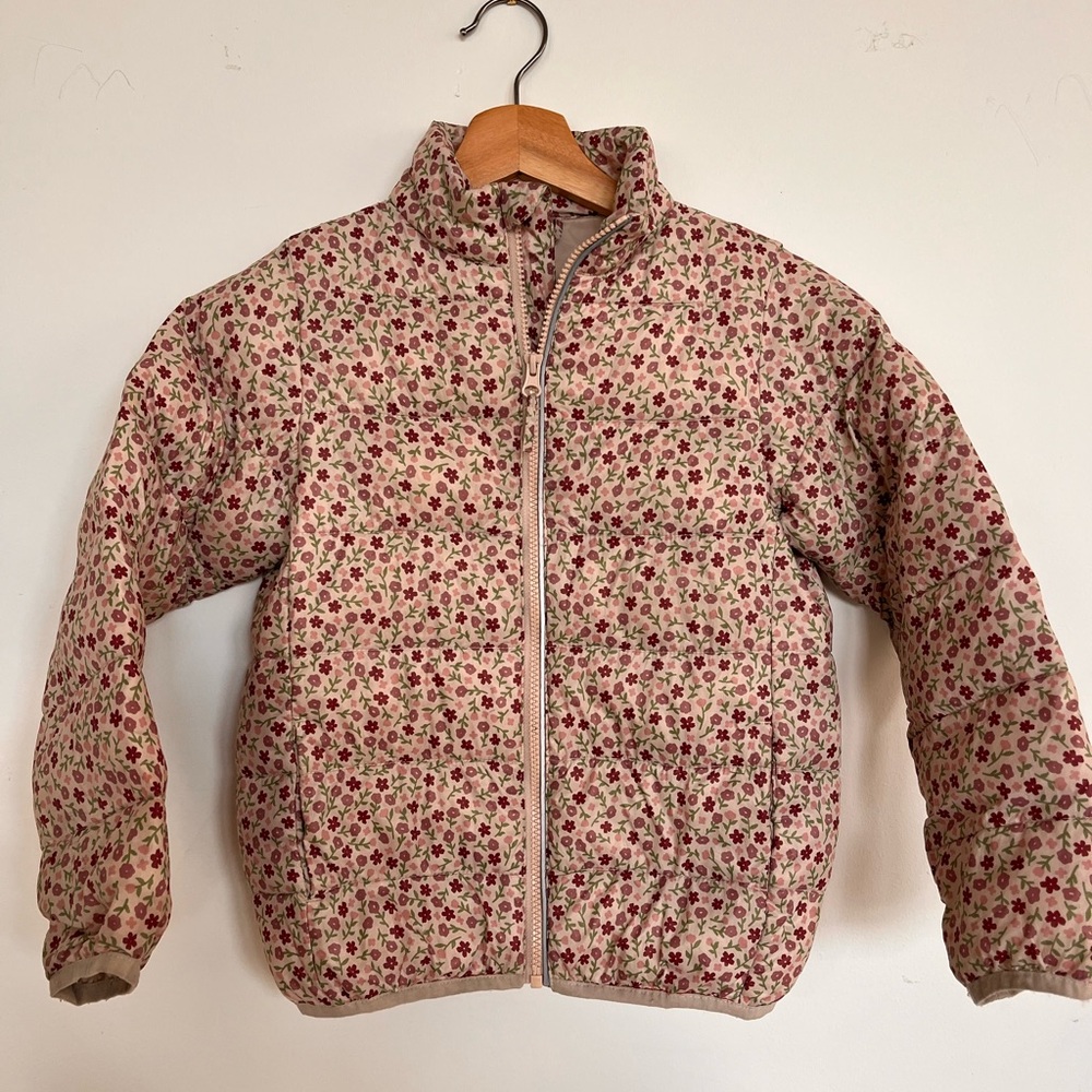 Kuling Idre Printed Lightweight Jacket Spring Flower sz 8-10